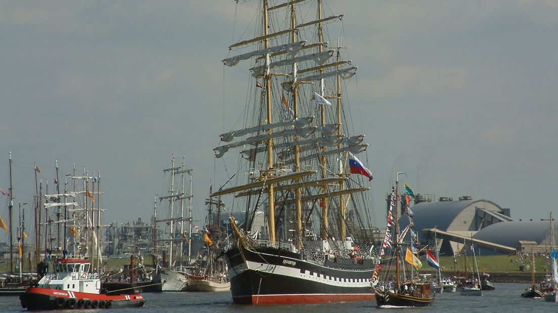 Een beeld van DelfSail in 2003