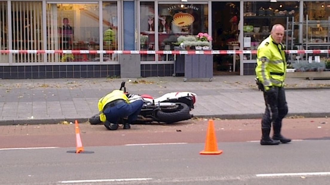 motorrijder gewond