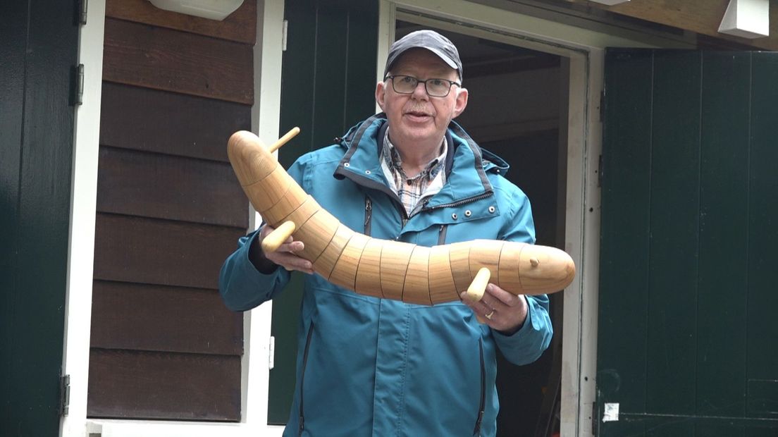 André Kleinwee met zijn prijs