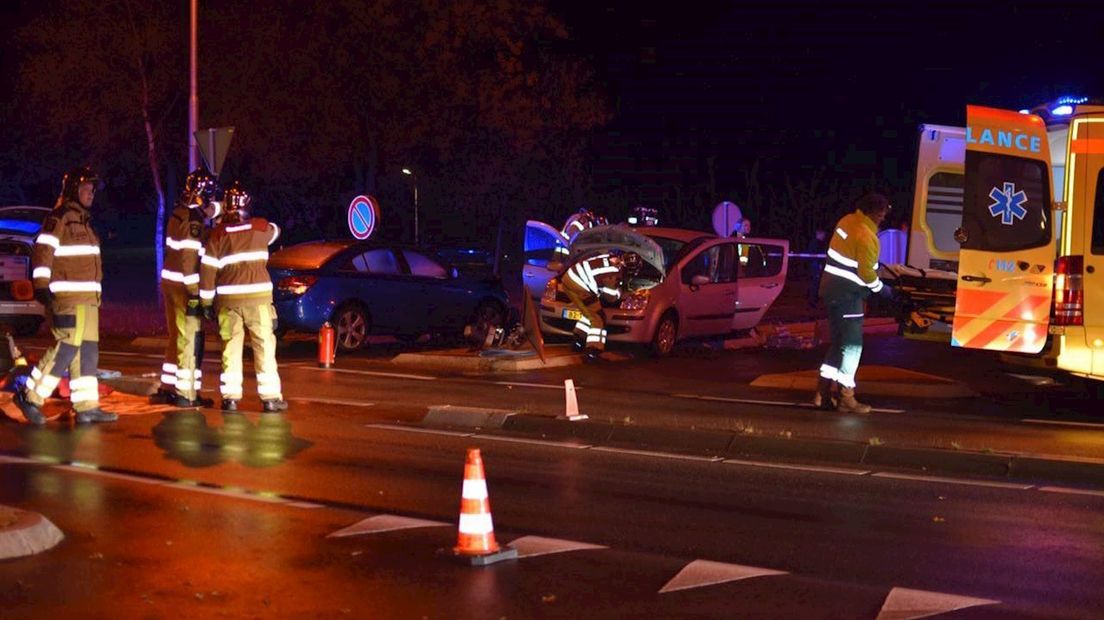 Ongeval op N34 bij Hardenberg