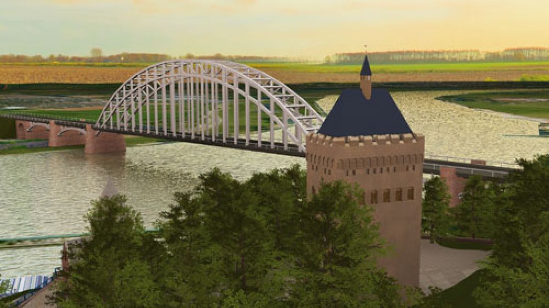De gemeente Nijmegen wil mogelijk toch meebetalen aan de herbouw van de donjon in het Valkhofpark, de oorspronkelijk middeleeuwse toren.