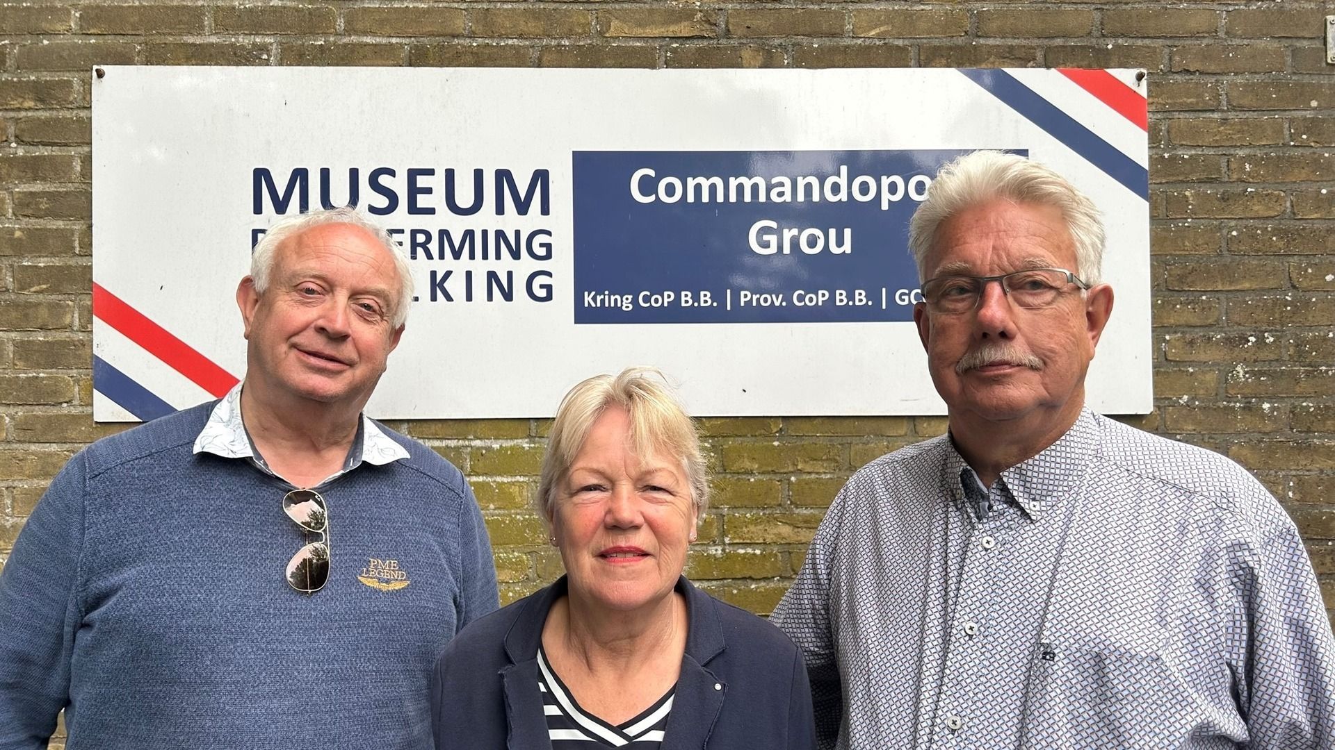 Roelof van Gelderen, Lyda Veldstra en Douwe Boonstra