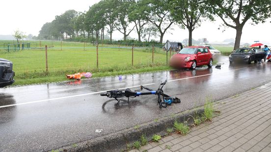 Fietsster aangereden en gewond in Hulsen Home