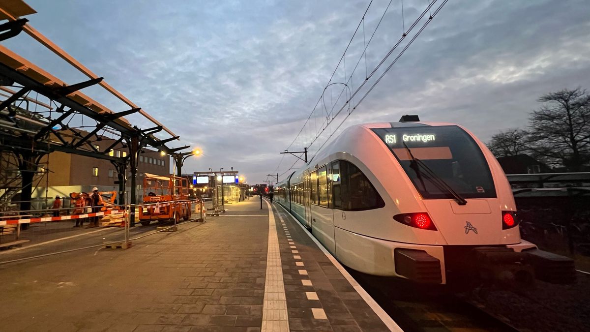 Woensdag ook geen sneltreinen tussen Leeuwarden en Groningen