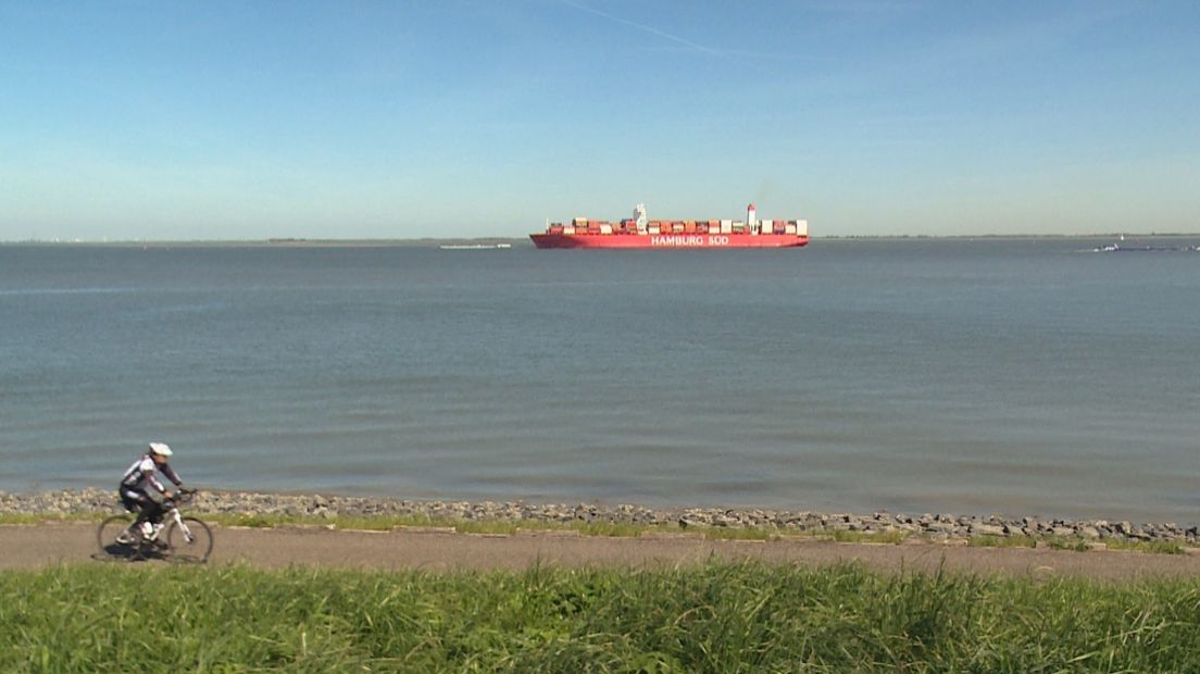 Zuid-Afrikaanse arts op de fiets naar Terneuzen (video)