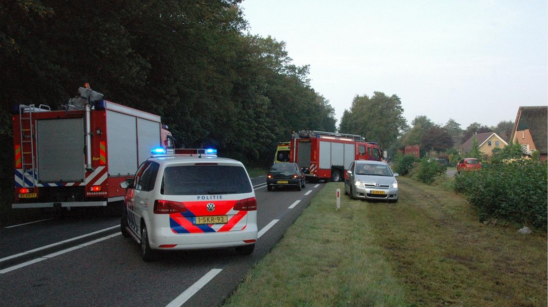 Ongeluk op de N34