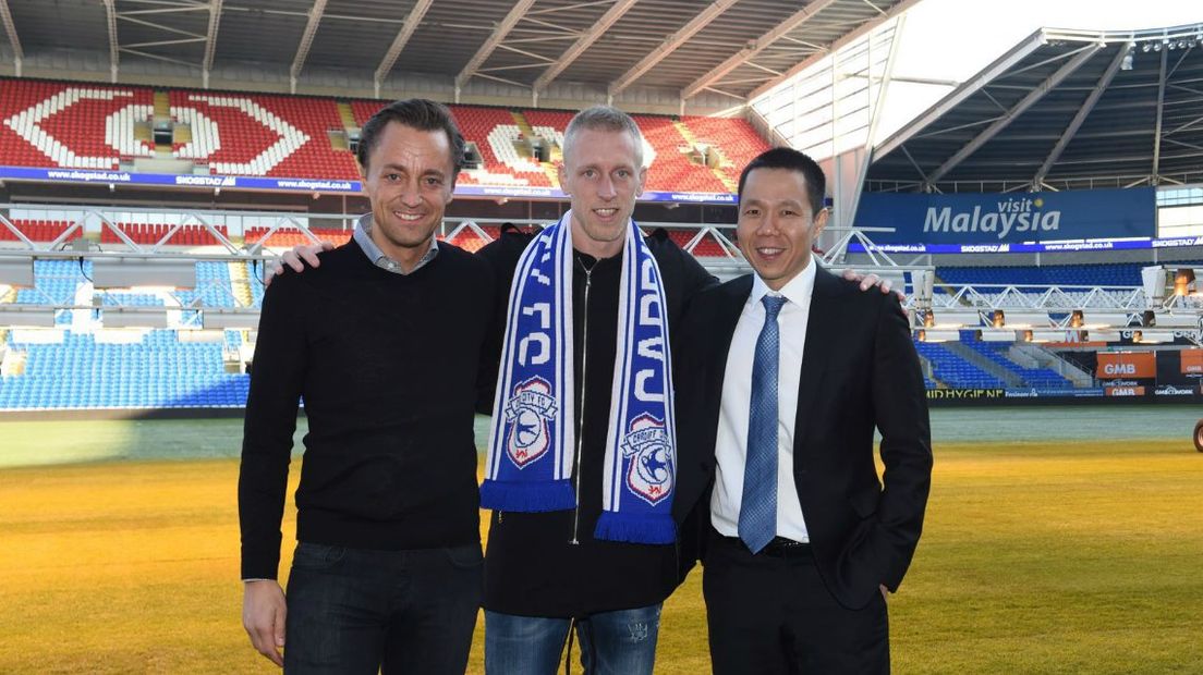 Lex Immers gepresenteerd bij Cardiff City