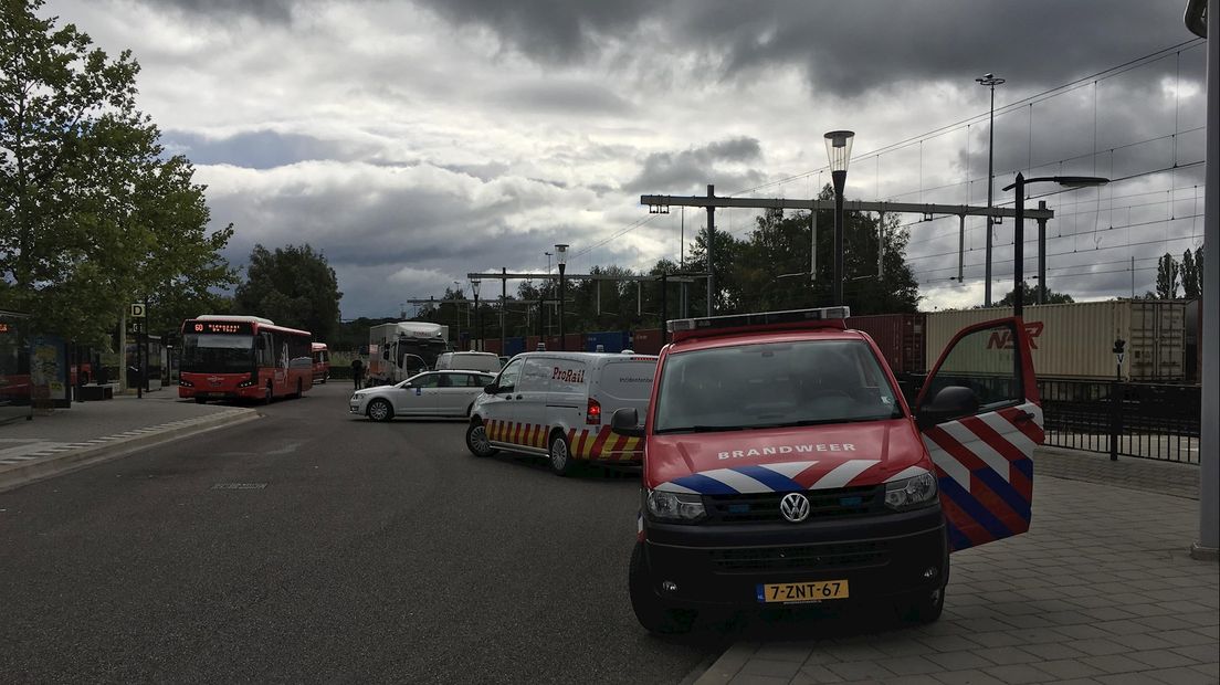 In juli werd het stadion van Oldenzaal ontruimd vanwege een lekkende wagon