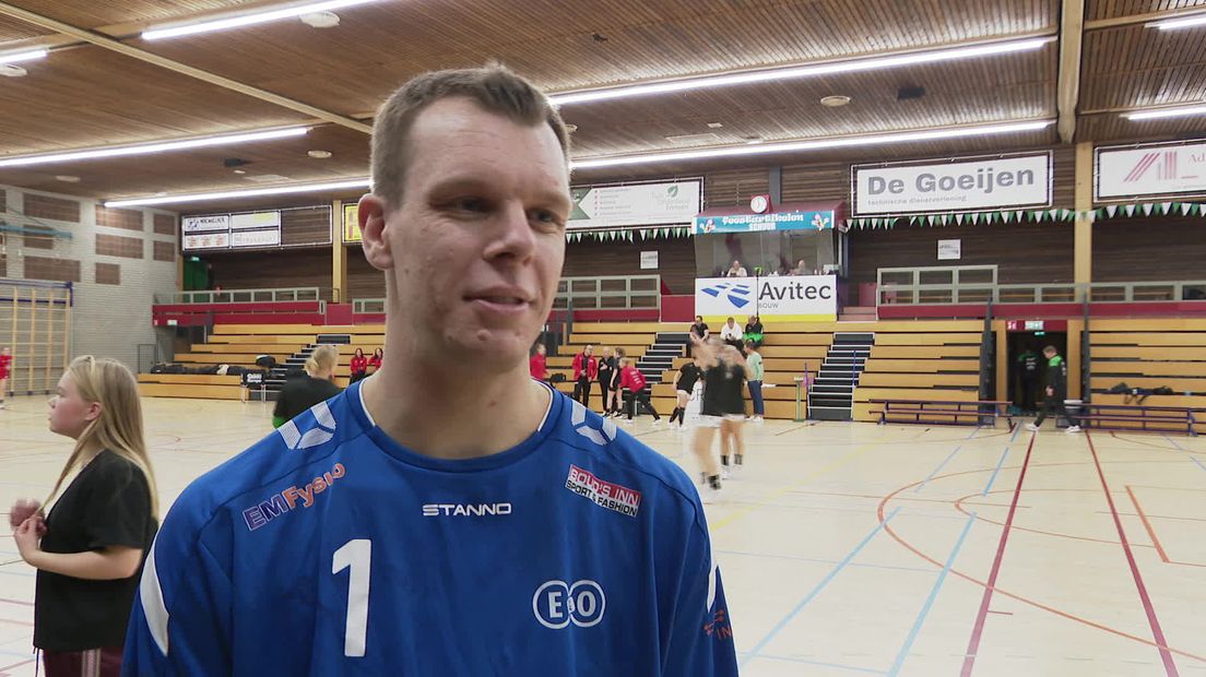 E&O-keeper Sjoerd Grit blinkt uit op verjaardag: 'We kunnen van iedereen winnen'
