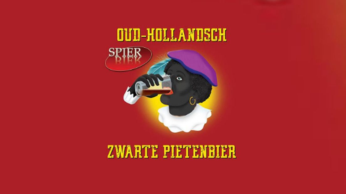 Het etiket van het biertje was al klaar.