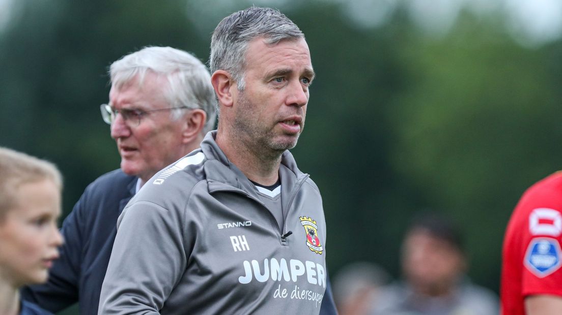 Go Ahead Eagles-trainer René Hake