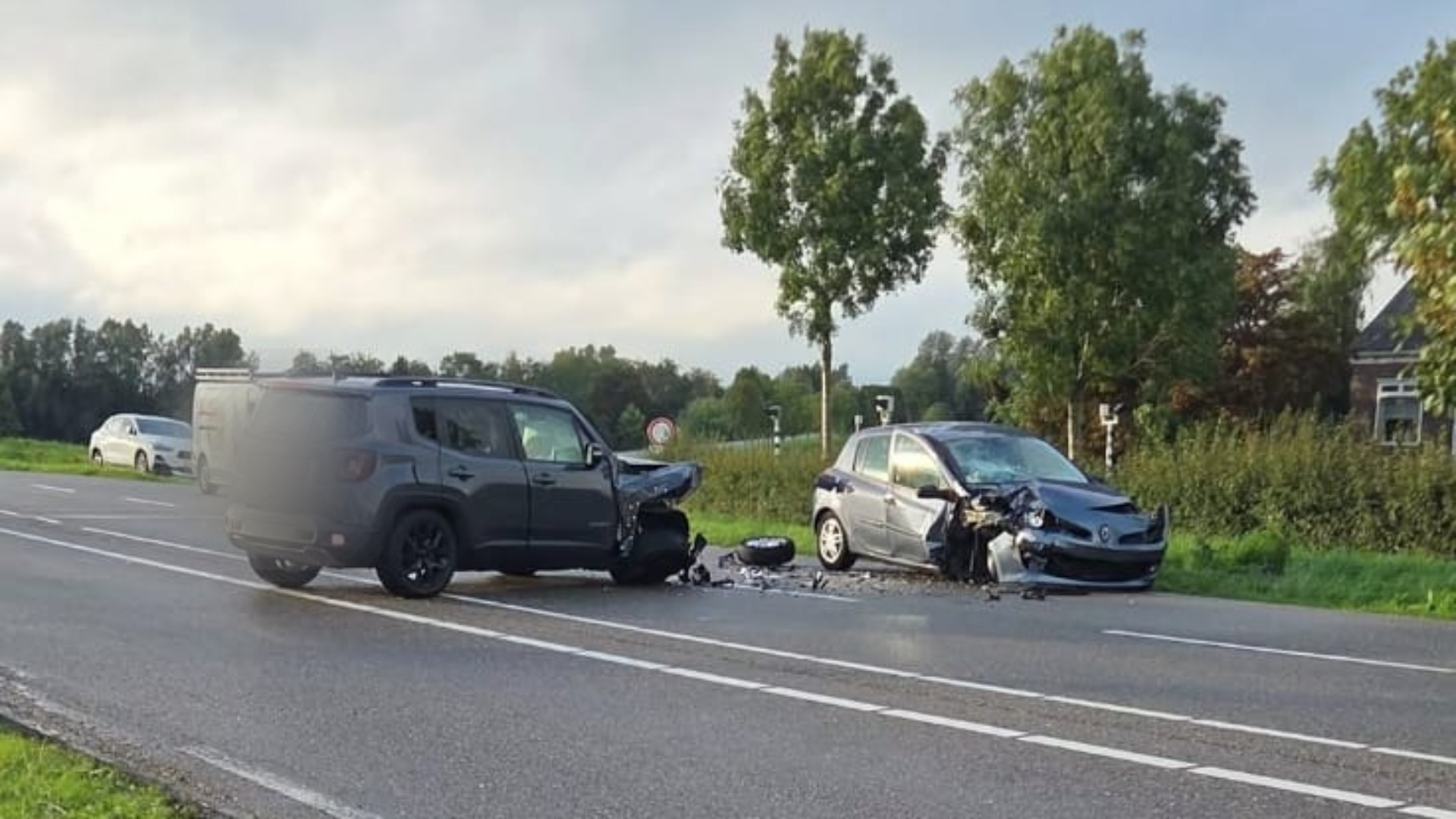 Twee gewonden na ongeluk op N201 in Mijdrecht