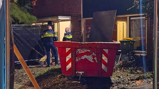 Explosie bij woning • lucht bij kluswoning