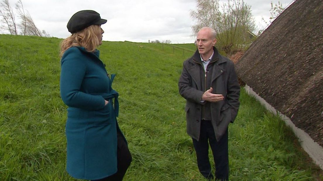 Stefan Vreeburg in gesprek met Inge de Jager.