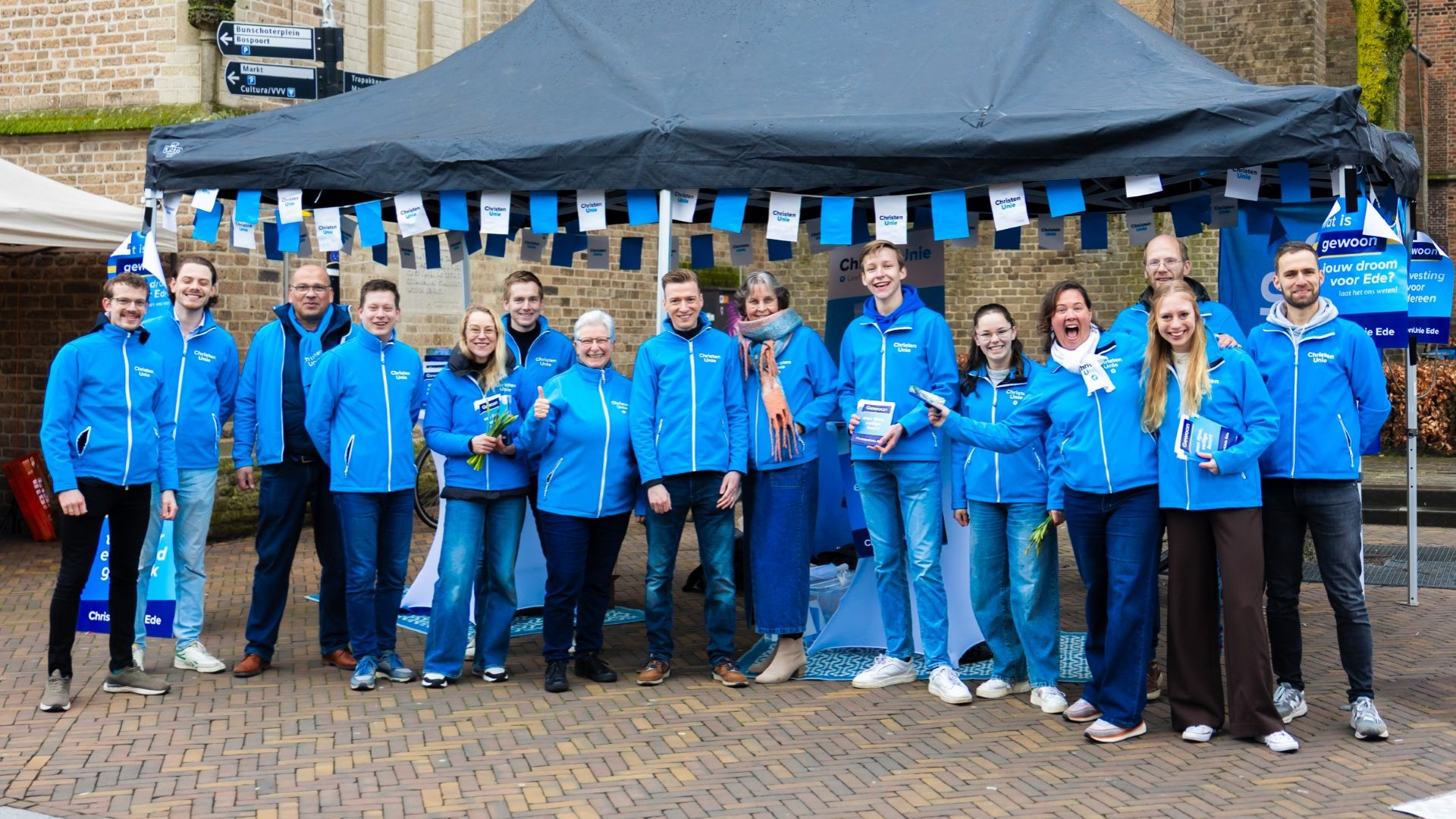 ChristenUnie vergeet vinkjes te zetten; kieslijst zonder voornamen