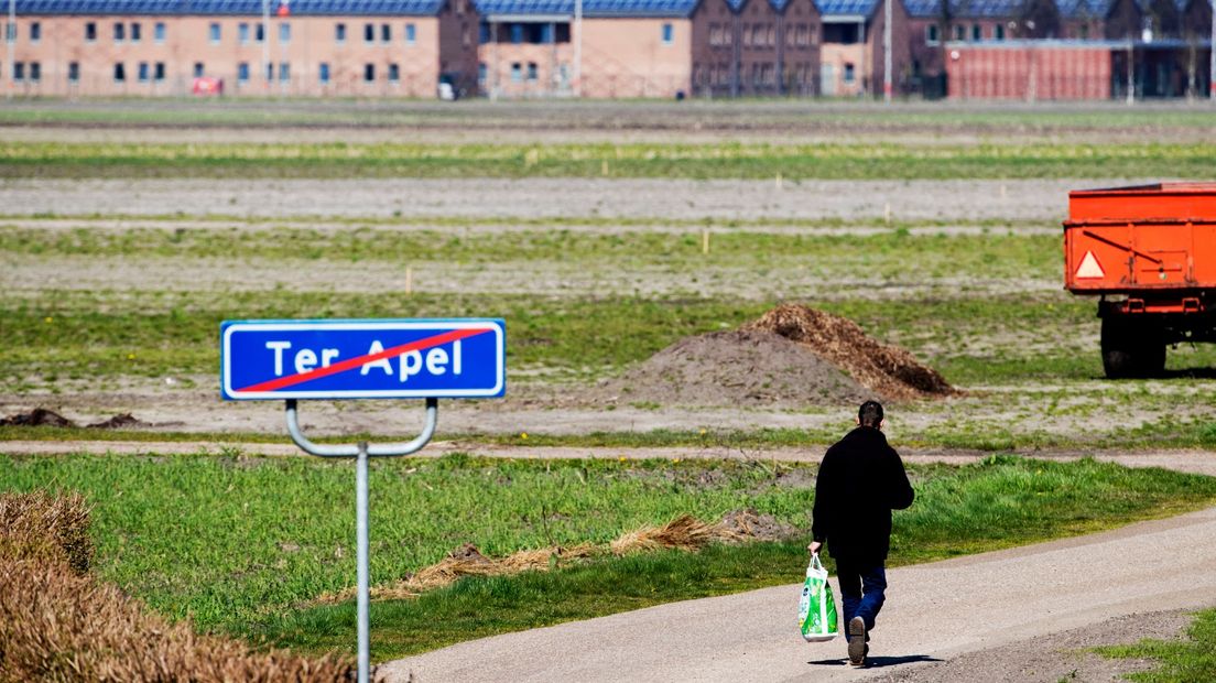 Het asielzoekerscentrum bij Ter Apel (foto ter illustratie)