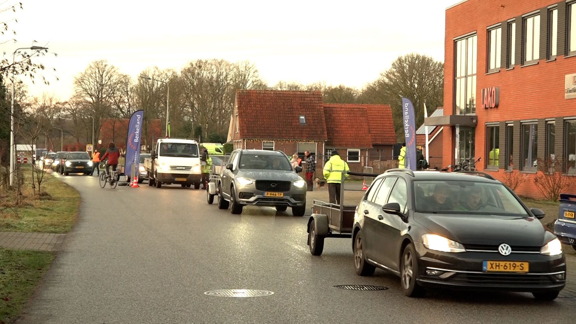 Filevorming bij uitdelen bomen