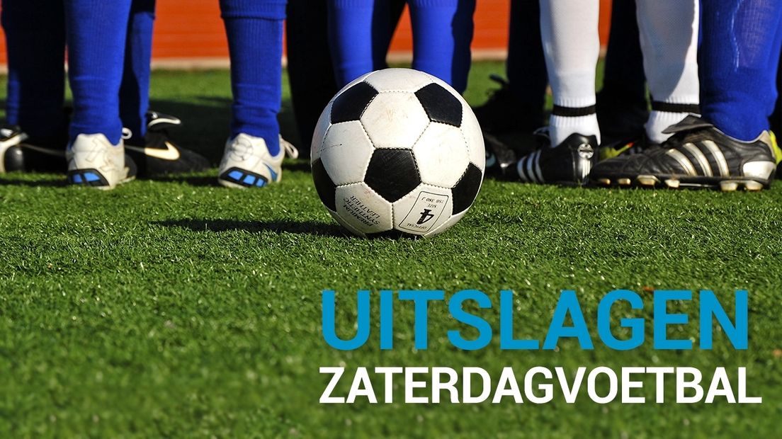 Uitslagen amateurvoetbal zaterdag 17 maart