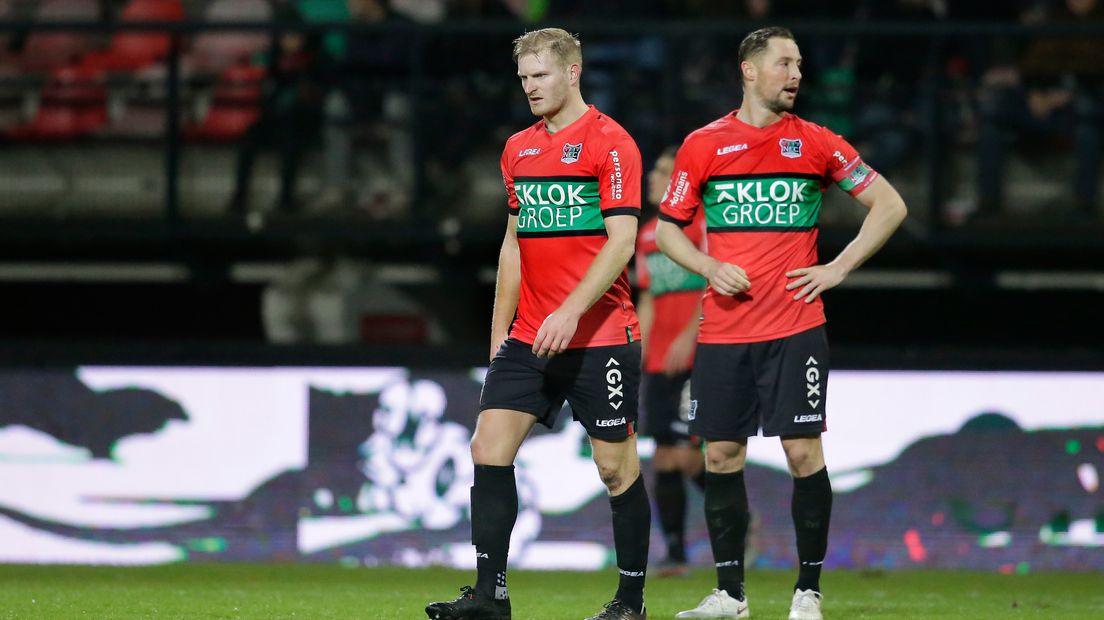 NEC heeft de mindere reeks niet kunnen doorbreken tegen Almere City. Het werd in De Goffert 2-3.