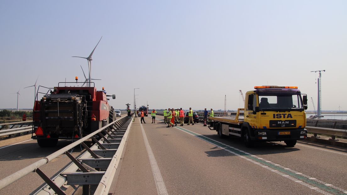 Gewonden bij ongeluk op de Philipsdam