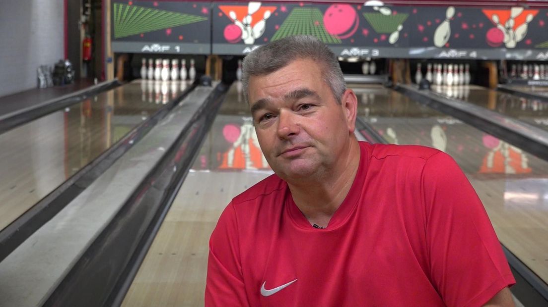 Freddy van Egmond kan niet zonder bowlen