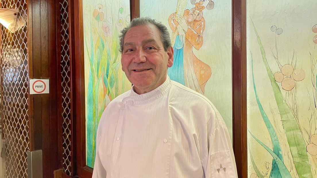 Pino dal-Zotto, de eigenaar van de ambachtelijke ijszaak Florencia