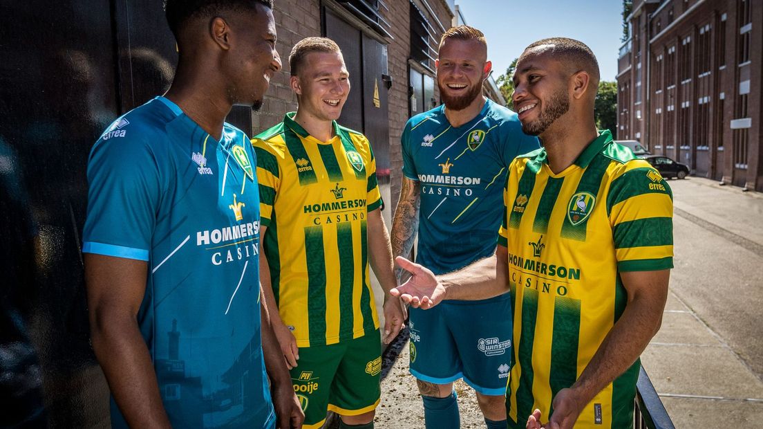 ADO Den Haag presenteert nieuwe wedstrijdshirts