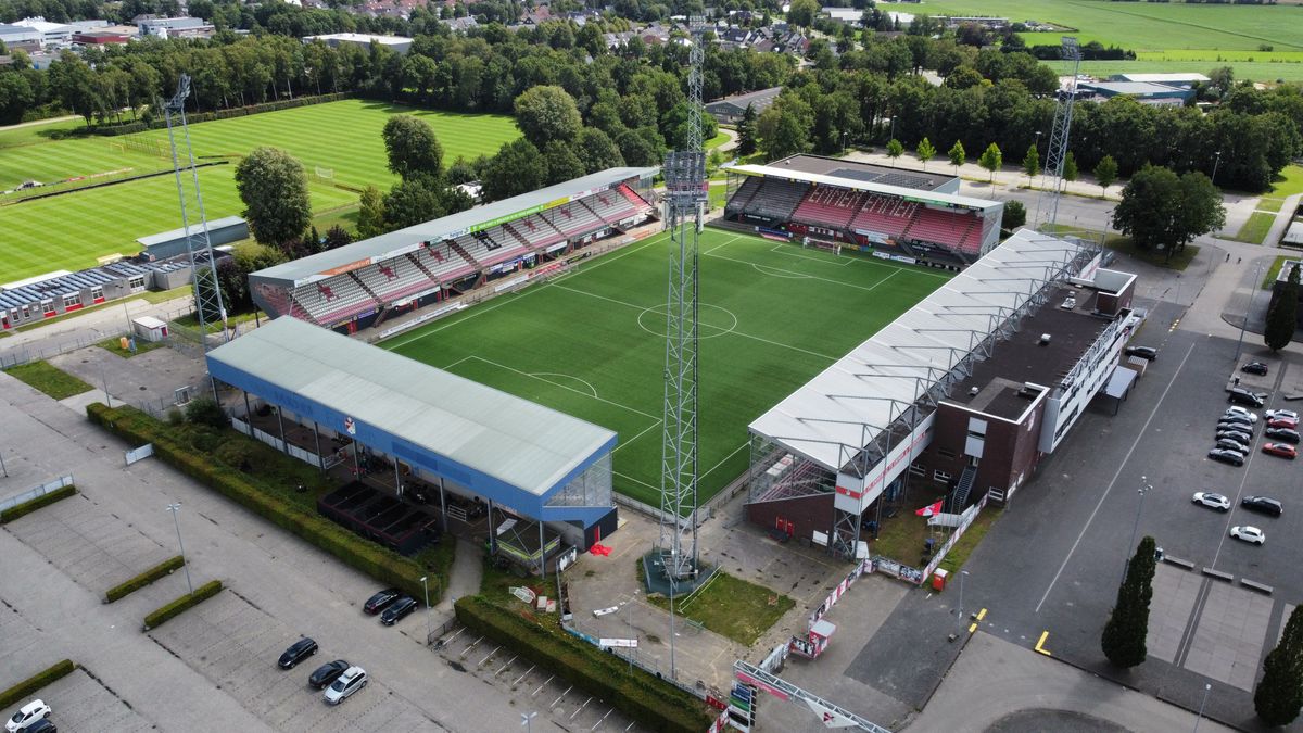Nieuw stadion FC Emmen is haalbaar als ook horeca en winkels toegelaten worden