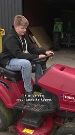 Brent (13) begint maaibedrijf