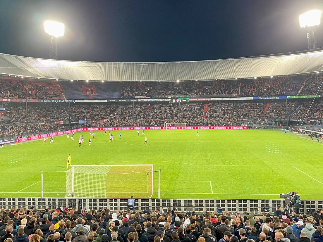 De Kuip tijdens een wedstrijd van Feyenoord