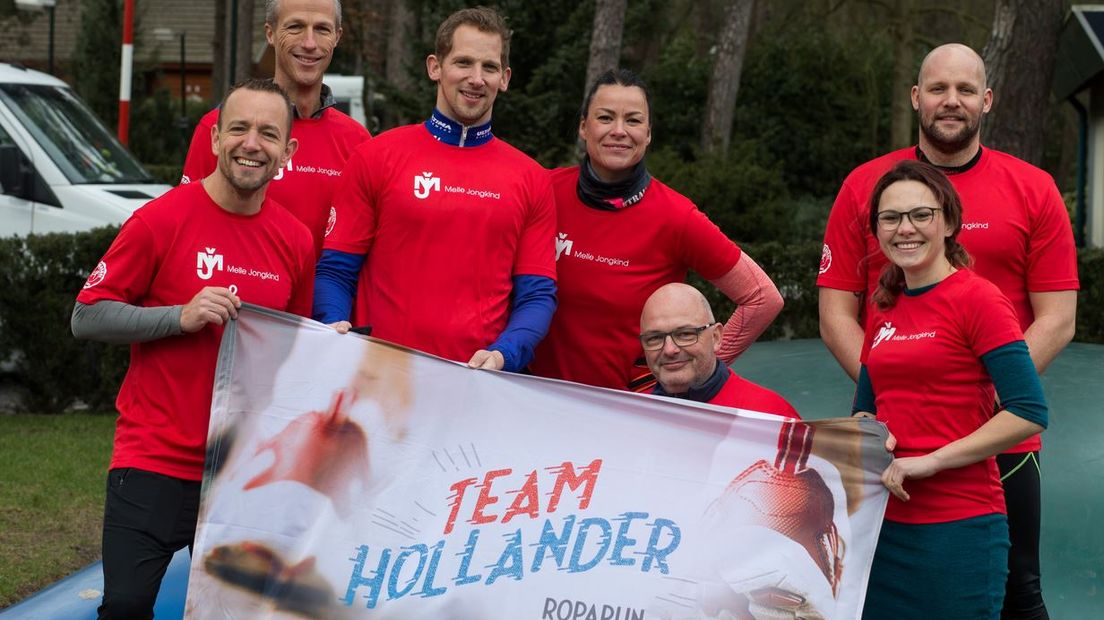 Een Arnhems team dat met Pinksteren meedoet aan de Roparun heeft een hardloopklimwedstrijd georganiseerd om geld in te zamelen. Dat heeft op 12 mei plaats.