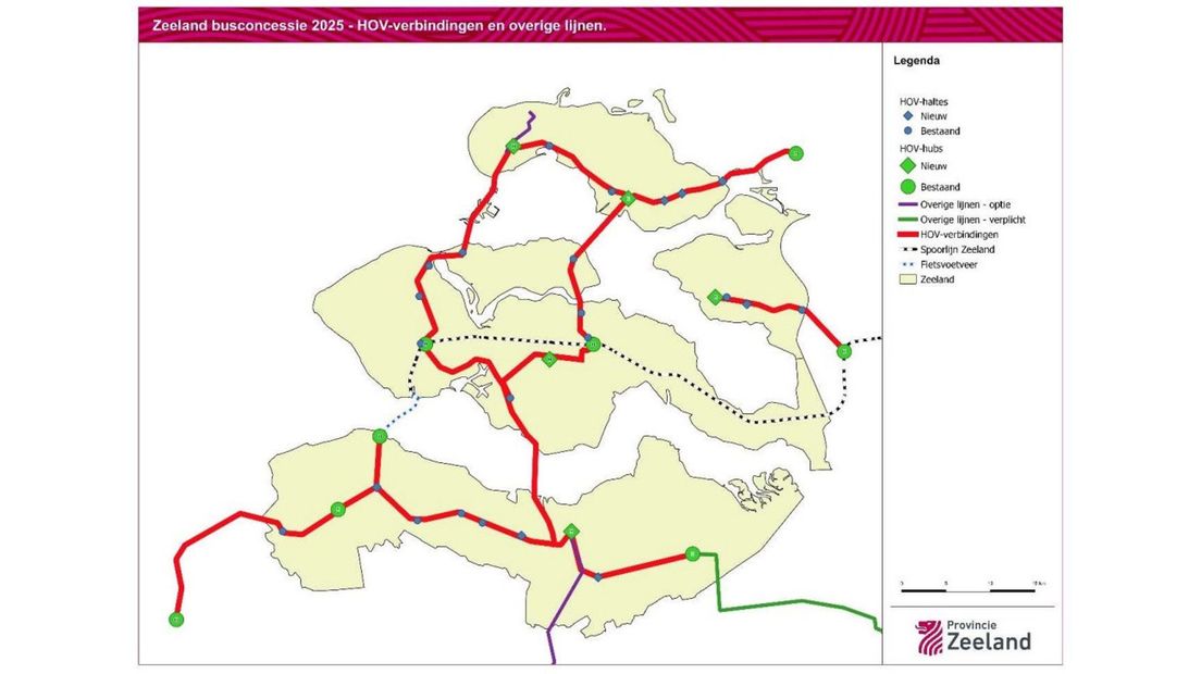 Buslijnen 2025