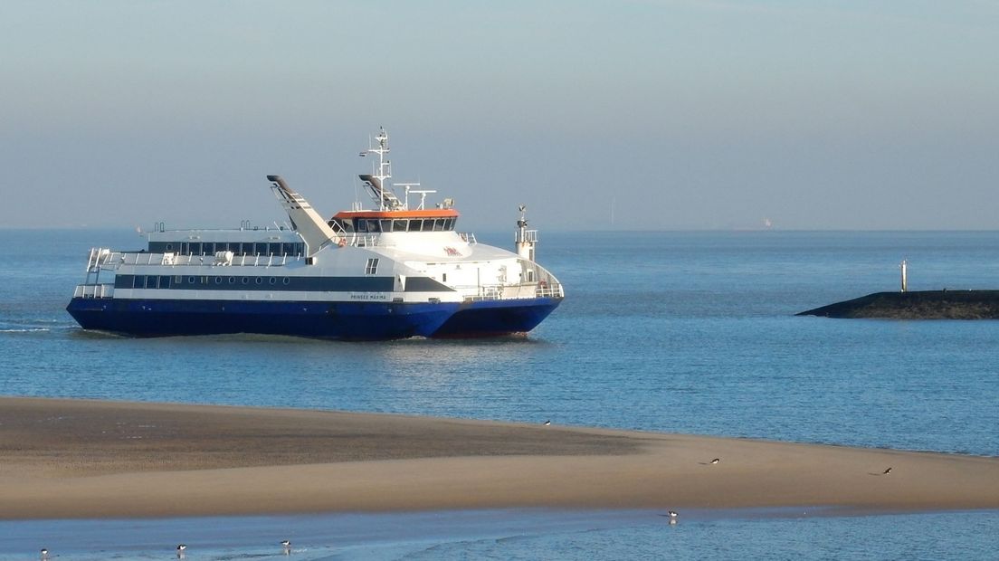 Een van de twee veerboten die tussen Vlissingen en Breskens varen.