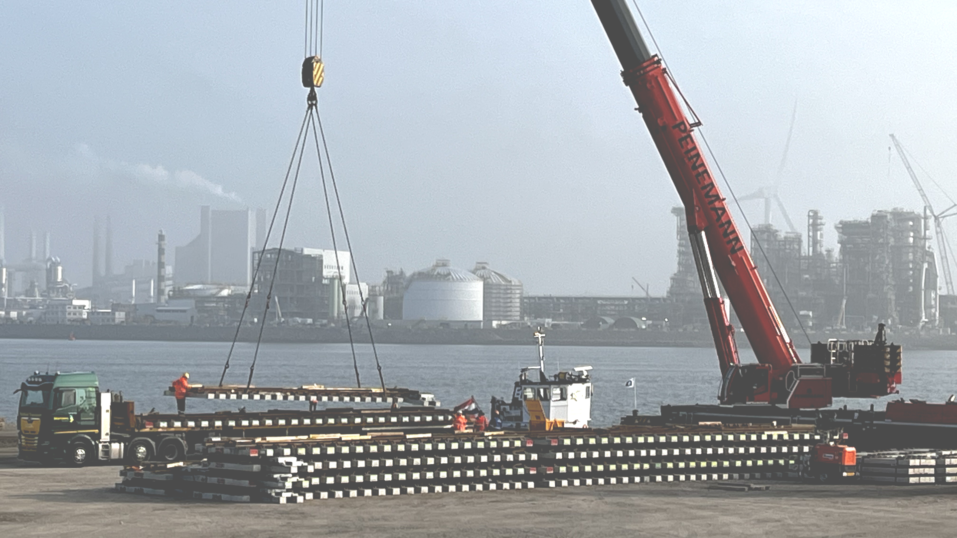 Nieuwe wissels voor spooremplacement Maasvlakte