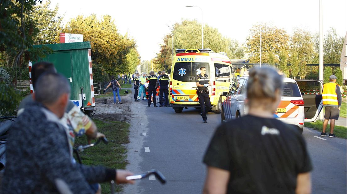 Scooterrijder raakt gewond bij aanrijding in IJsselmuiden