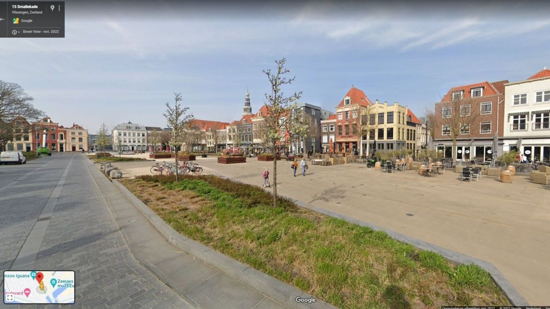 Het Bellamypark in Vlissingen in 2022