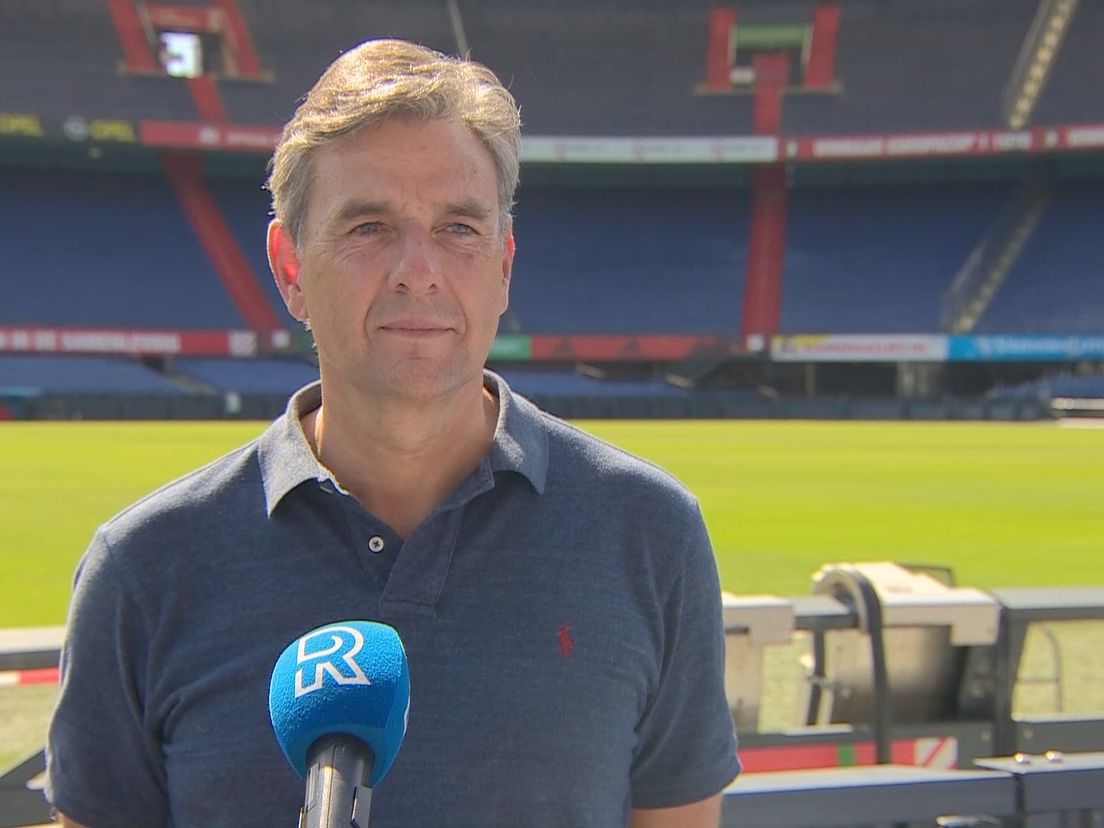 Jan van Merwijk (Stadiondirecteur van De Kuip) is blij met de aangekondigde versoepelingen van het kabinet