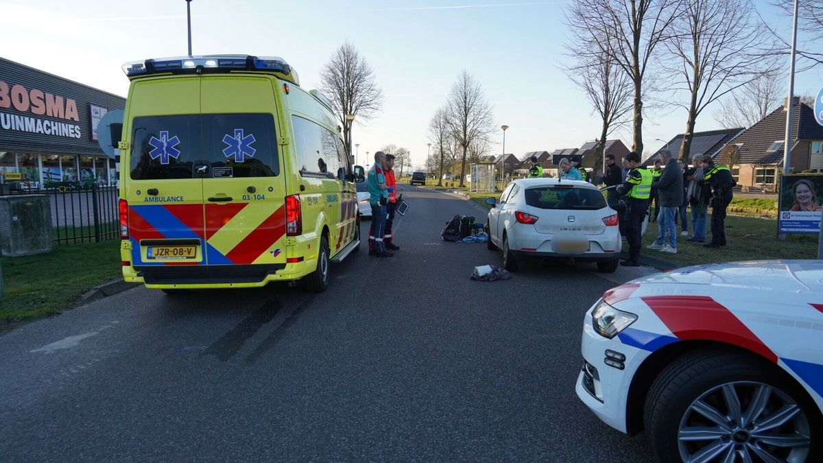 Fietser gewond na botsing in Smilde