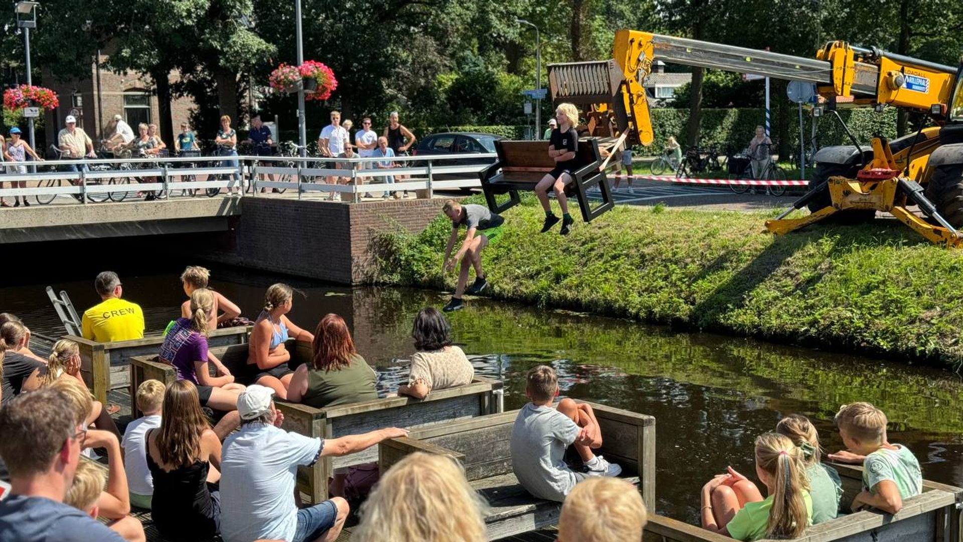 Een potje bankglijden: wie het langst bijft zitten wint