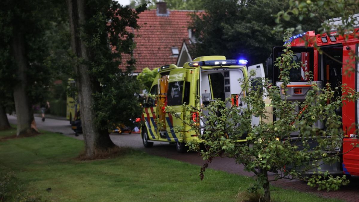 Automobilist (76) ramt boom in Gasselternijveen en raakt zwaargewond