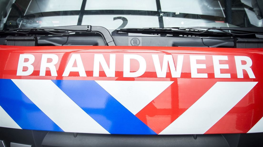 Brandje in tarweveld bij Nieuw-Namen