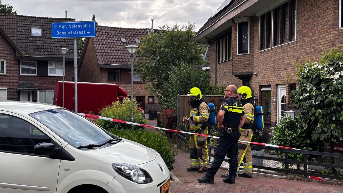 Dode in achtertuin Eygelshoven, woningen korte tijd ontruimd