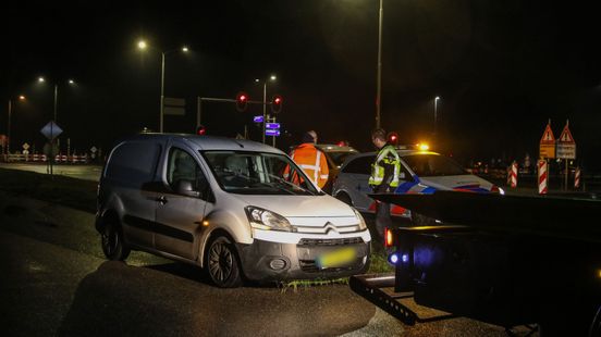 Gewonde bij botsing in Baarn. Gewonde bij botsing in Baarn.