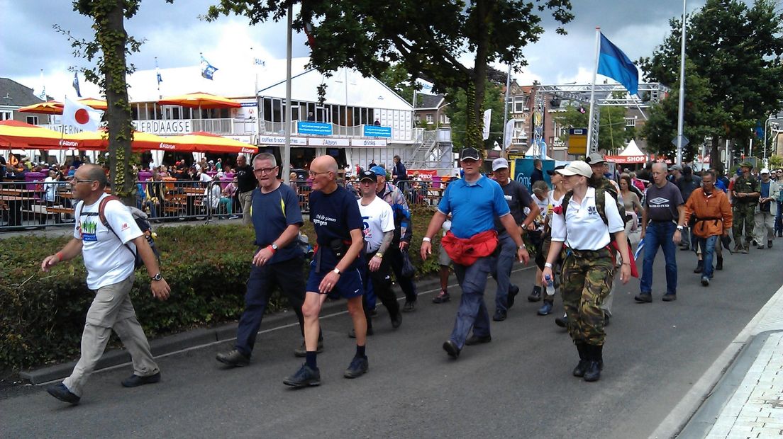 Nu ook 55 kilometer bij Vierdaagse Nijmegen