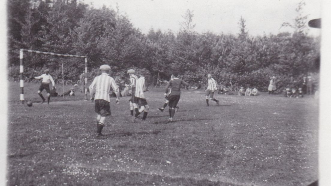 Een wedstrijd van Old Forward in 1923