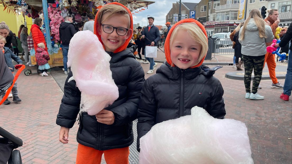 In Noordwijk is er kermis tijdens Koningsdag