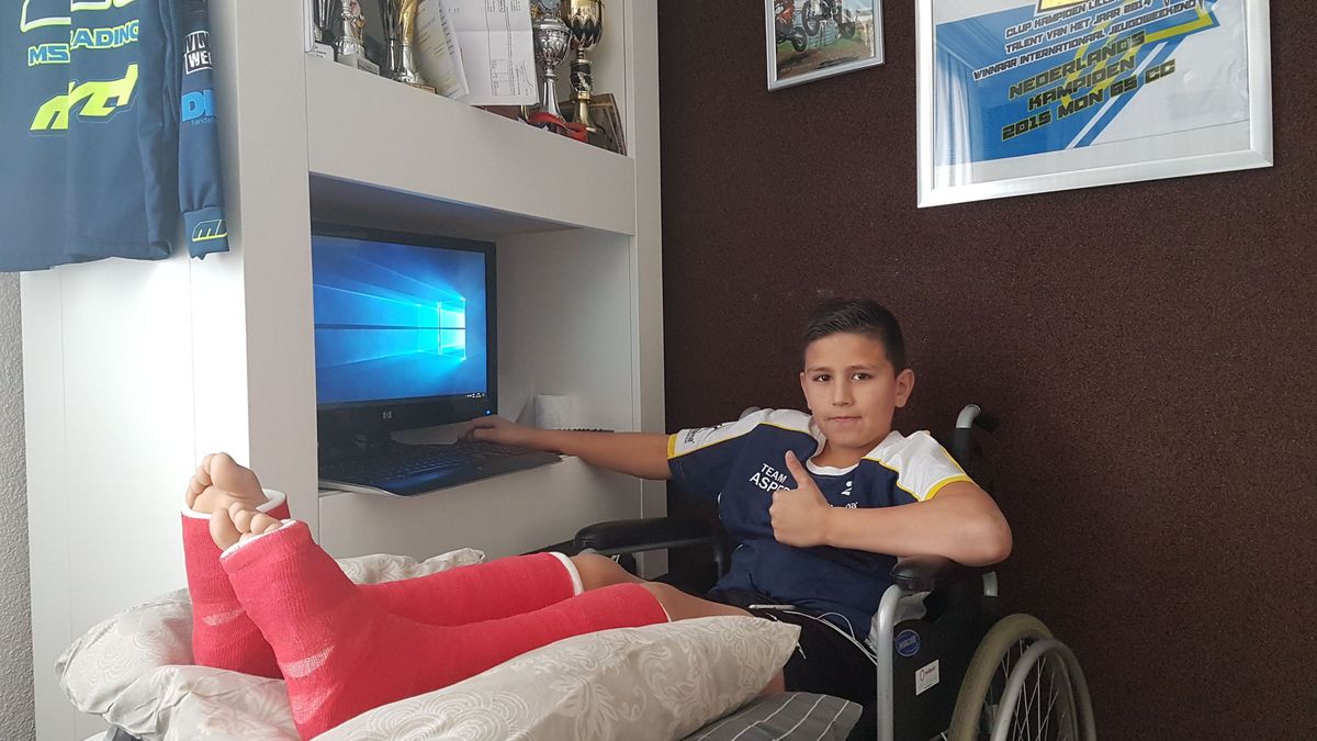 Crosstalent (11) uit Herkenbosch breekt beide enkels