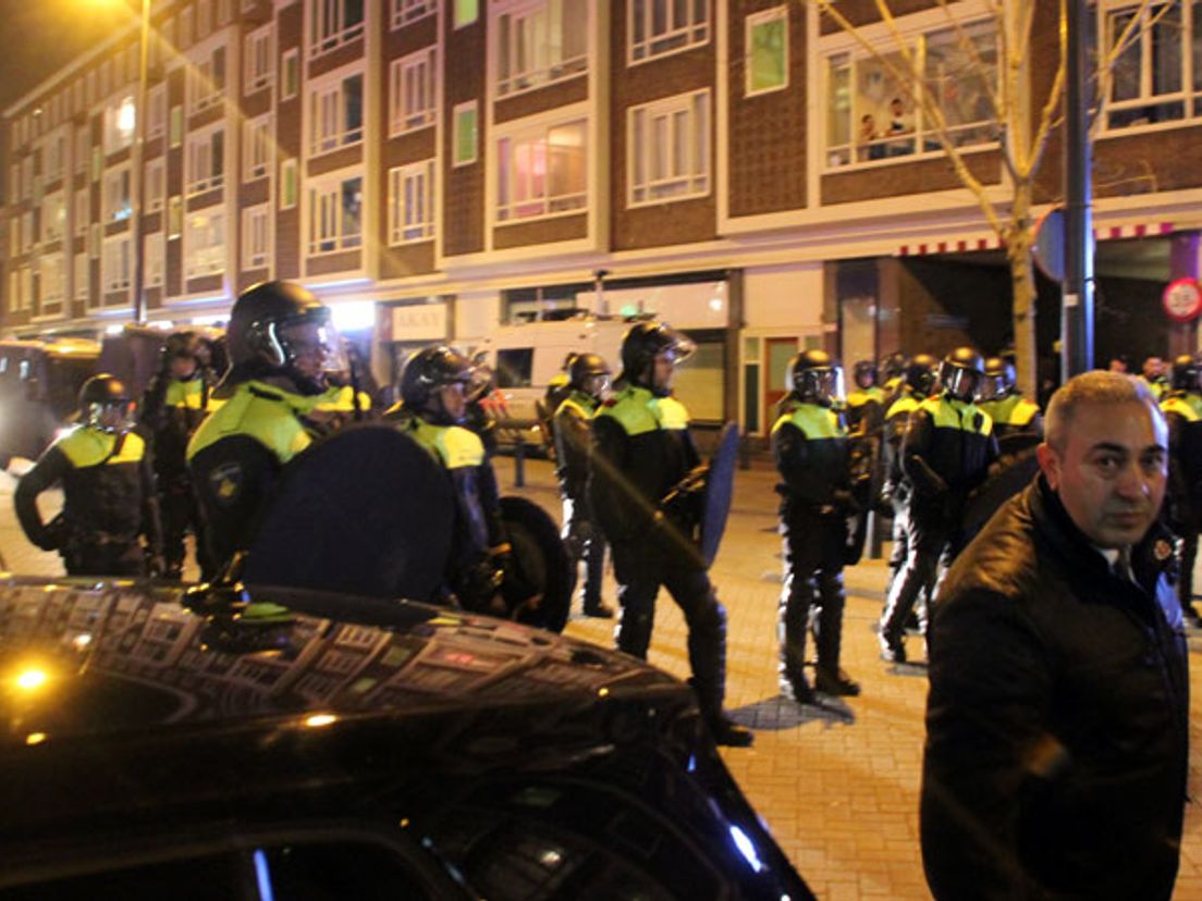 De rellen in Rotterdam