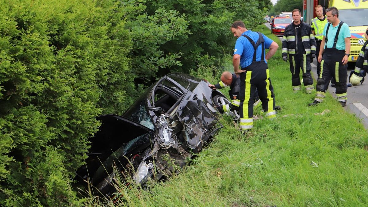 Persoon aangehouden voor rijden onder invloed bij ongeluk Kootstertille