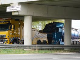 Snelweg Assen-Zuid weer open na bergingswerkzaamheden